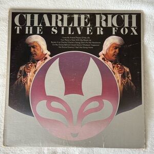 The Silver Fox - Charlie Rich 12” Vinyl Record (1974) (W/ HYPE STICKER)